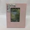 CORNICE PELLE E ARGENTO ROSA 8X5